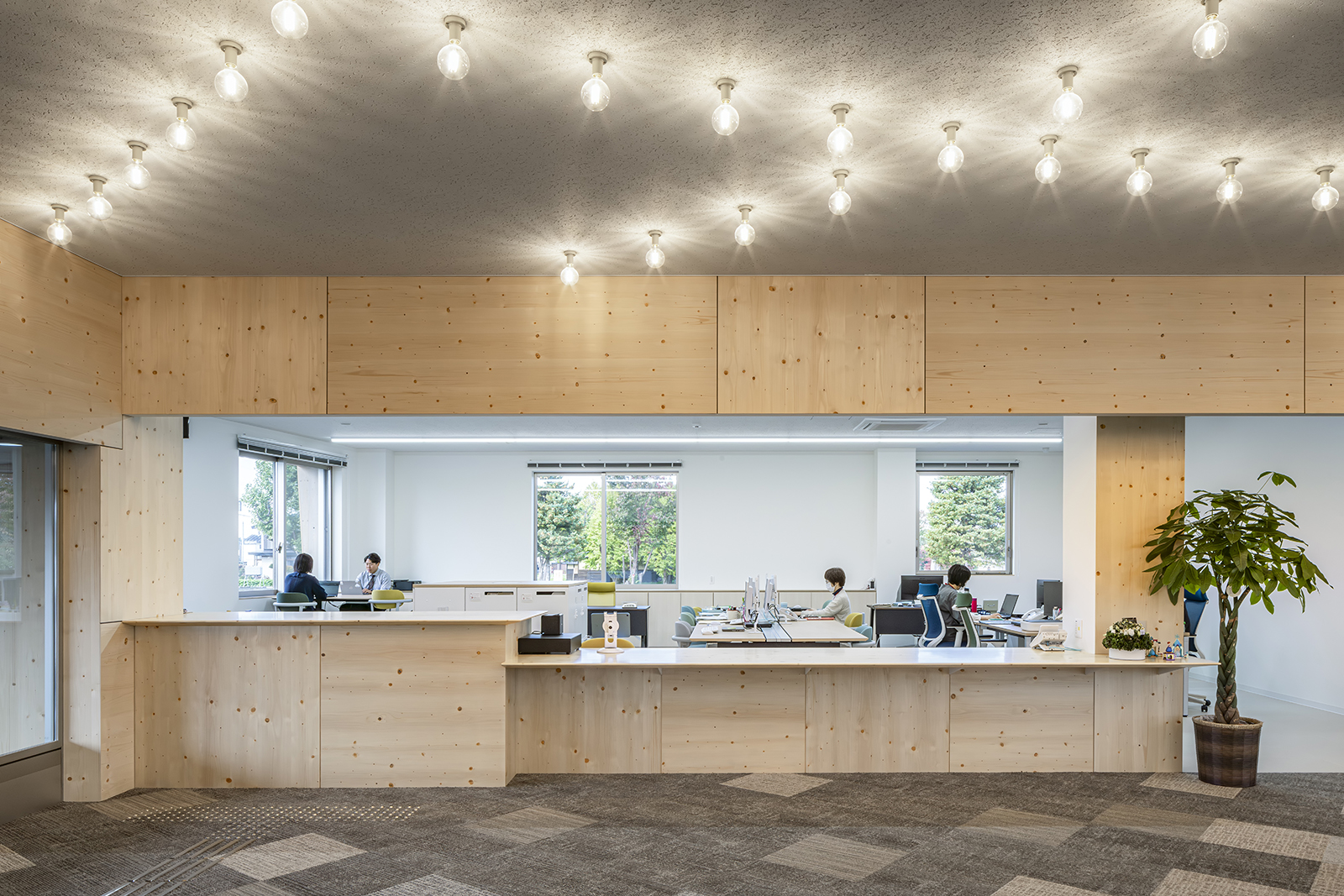 Higashikawa Town Community Plaza “Sorairo”